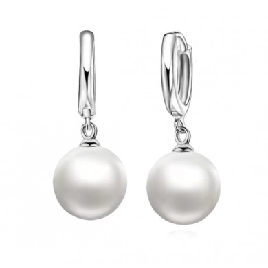 Argolas com Pérolas Pendentes