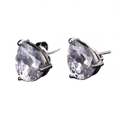 Brincos Gotas de Zircônia