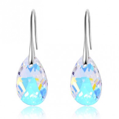 Brincos Pendentes com Swarovski Boreal