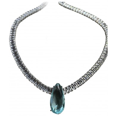 Choker com Gota Azul