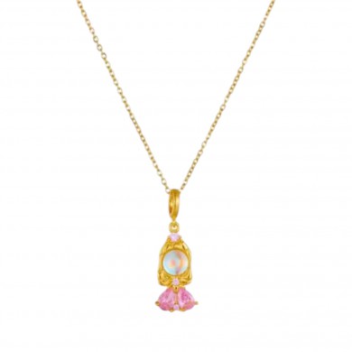 Colar Dourado da Aurora