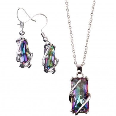 Conjunto com Topázio Místico