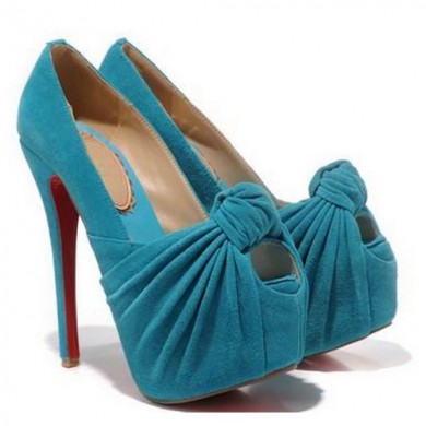 Peep Toe - Azul