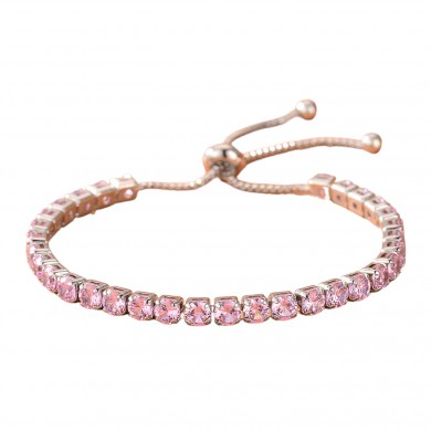 Pulseira Ajustável Rosa