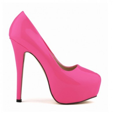 Scarpin - Pink com Meia Pata