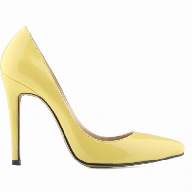 Scarpin - Verniz Amarelo