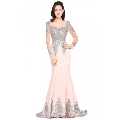 Vestido de Festa Rosa - V00046