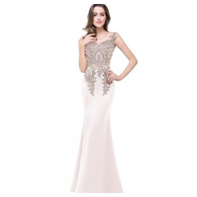 Vestido de Noiva Bordado Off White - VN00001