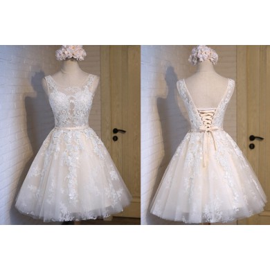 Vestido de Debutante Curto - V00016