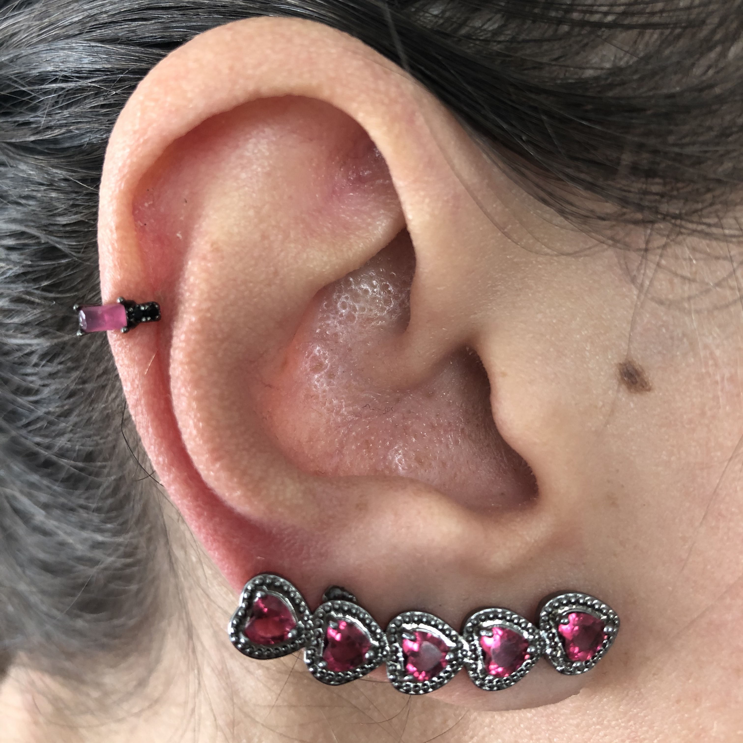 Do It Yourself Piercing Kit : 2 Pack Safety Ear Piercing Kit Disposable