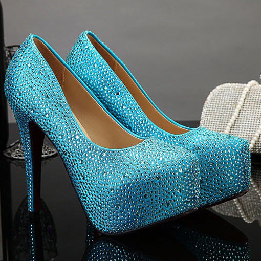 Scarpin claro top