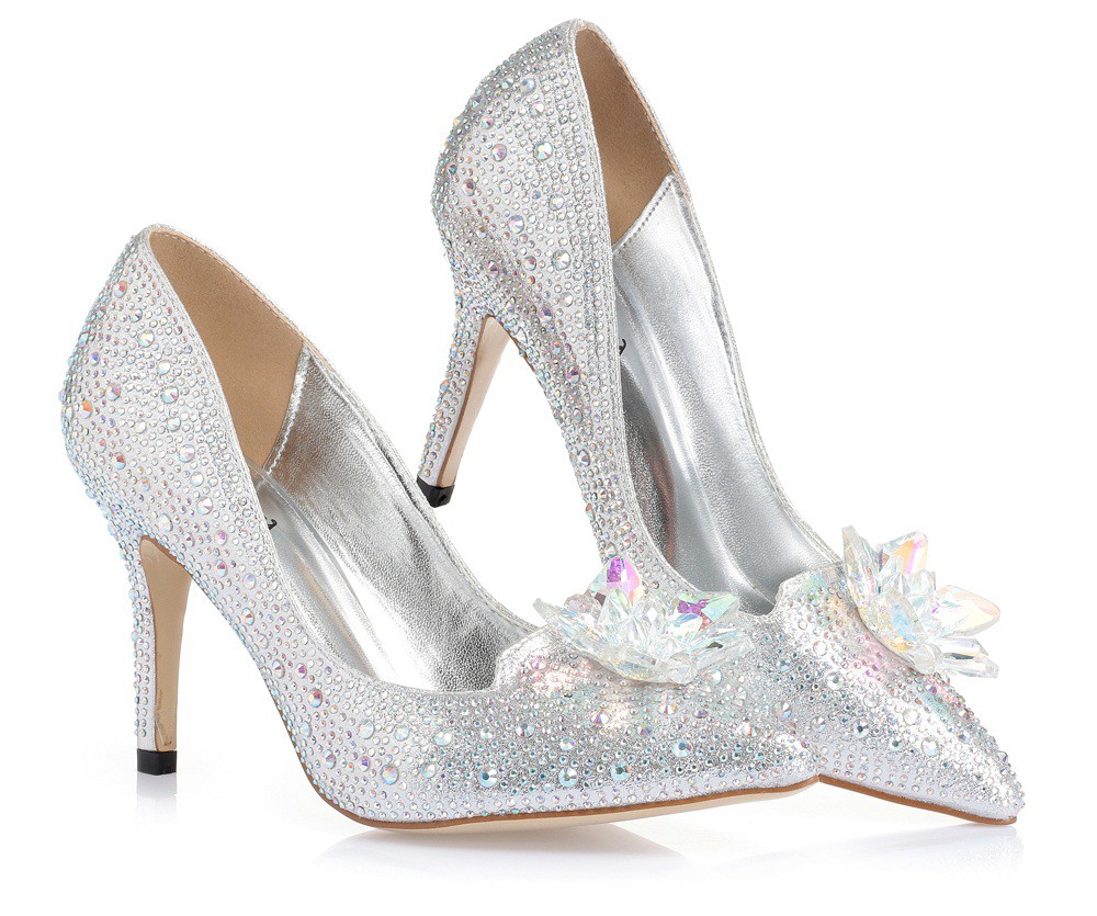 Scarpin cinderela best sale