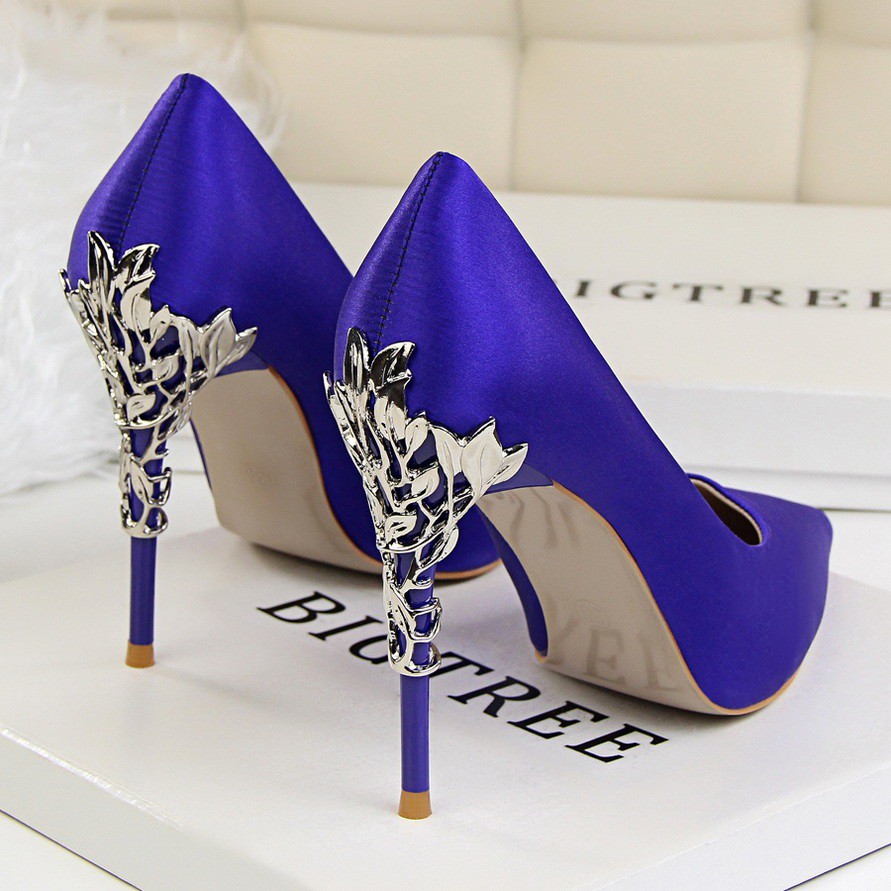 Sapato discount azul scarpin