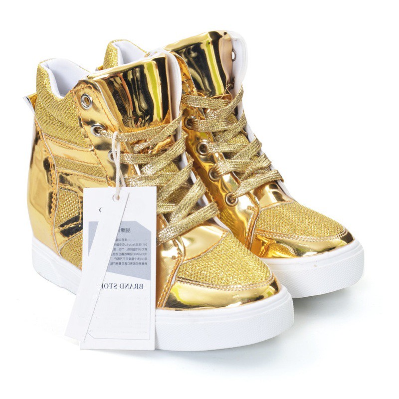 Sneakers Dourado Parise Joias