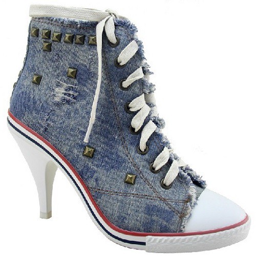 Tenis salto denim hot sale