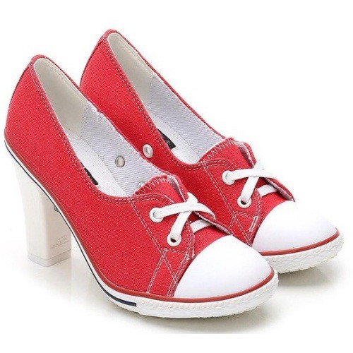 Tenis de salto vermelho hot sale