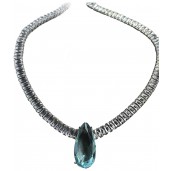 Choker com Gota Azul