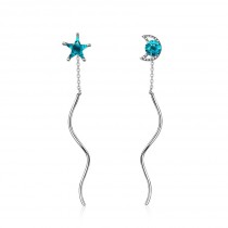 Brincos de Lua e Estrela