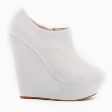 Ankle Boot - Anabela Branca