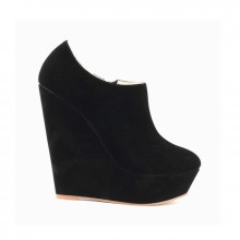 Ankle Boot - Anabela Preta 