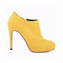 Ankle Boot - Camurça Amarela