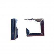 Argolas Quadradas - 2cm