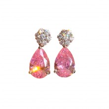 Brincos Pendentes Rosa