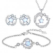 Conjunto com Pedras da Lua