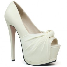 Peep Toe - Branco