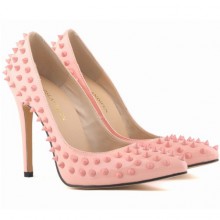 Scarpin - Rosa com Spikes