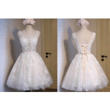 Vestido de Debutante Curto - V00016