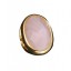 Anel com Quartzo Rosa