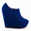 Ankle Boot - Anabela Azul