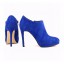 Ankle Boot - Camurça Azul