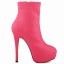 Ankle Boot - Pink com Meia Pata
