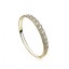 Bracelete Dourado com Zircônias