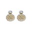 Brincos Dior com Mini Pérolas