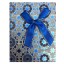 Caixa de Presente - Brilhante Azul com Laço