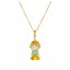 Colar Dourado da Branca de Neve