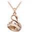 Colar com Cisne Bronze