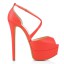 Peep Toe - Vermelho Fosco