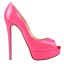 Peep Toe - Verniz Pink 