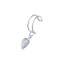 Piercing Falso com Folha