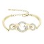 Pulseira com Aros Dourada