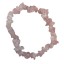 Pulseira com Quartzos Rosa Naturais