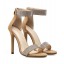 Sandalia - Nude com Cristais