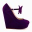 Scarpin - Anabela Roxo