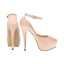 Scarpin - Nude com Tornozeleira