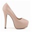 Scarpin - Nude com Meia Pata