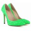 Scarpin - Verde com Spikes